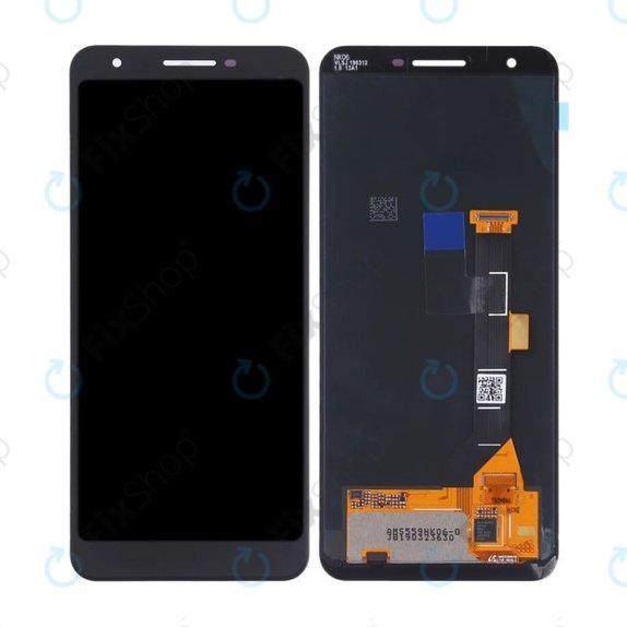 Wyświetlacz do Google Pixel 3a, Ekran dotykowy bez ramki, TFT