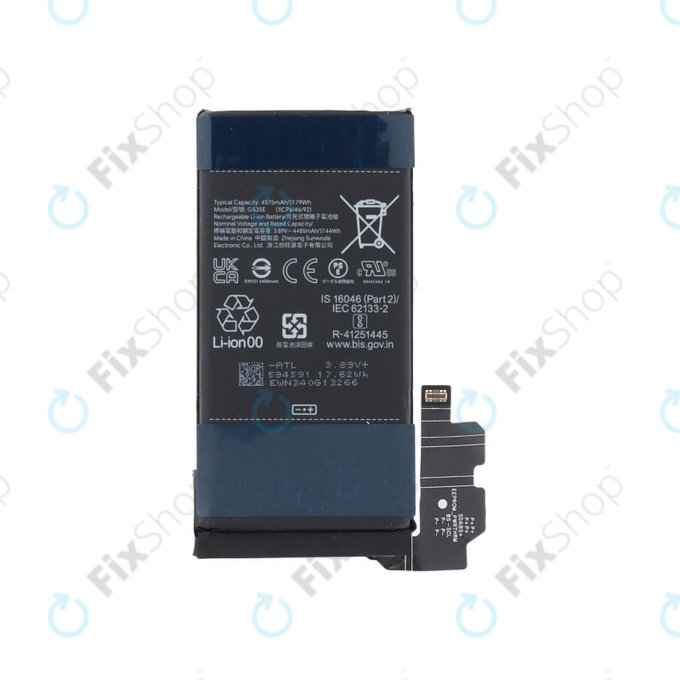 Bateria do Google Pixel 8, GS35E, 4575mAh