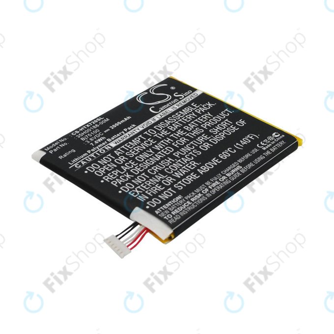 Bateria dla HTC EVO One, 2000mAh, Li-Pol, 3.8 V, BJ75100, HQ