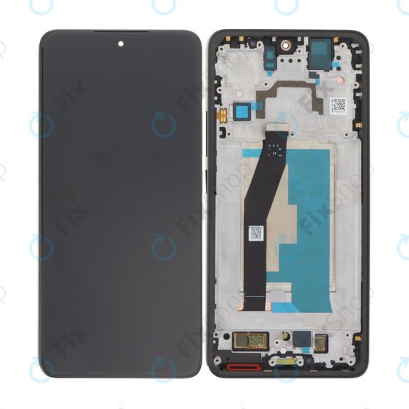 Wyświetlacz OLED do Xiaomi 14T 2406APNFAG, Ekran dotykowy z ramką, Titan Black