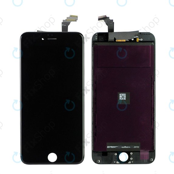 Wyświetlacz dla iPhone 6 Plus, Black, Ekran dotykowy z ramką