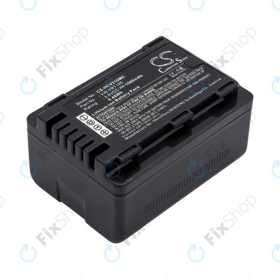 Bateria do Panasonic HC-V210, 1500mAh, Li-Ion, 3.6V, VW-VBT190, HQ