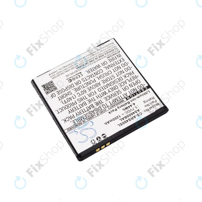 Bateria do Aligator S4000 Duo, 1200mAh, Li-Ion, 3.7V, AS4000BAL, HQ