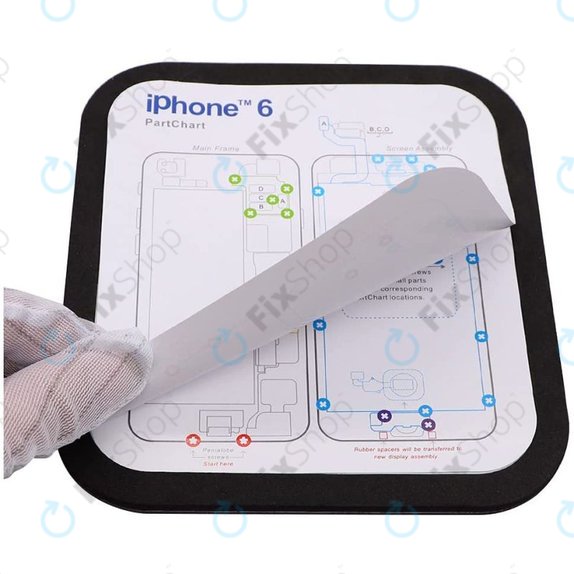 Magnetyczna mata na śruby do iPhone 6 – 11 Pro Max