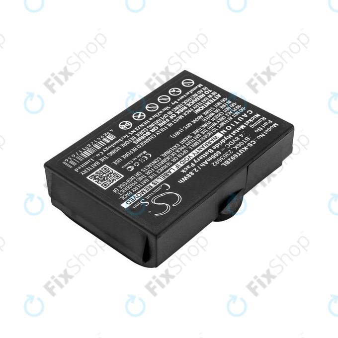 Bateria do Ikusi T70, TM70, 600mAh, Ni-MH, 4.8V, BT06K, HQ