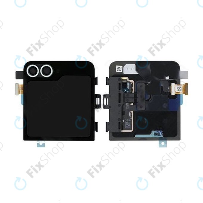 Wyświetlacz (External) do Samsung Galaxy Z Flip 6 F741B, Ekran dotykowy z ramką, Miętowy, Mint, GH97-30012D, Genuine Service Pack
