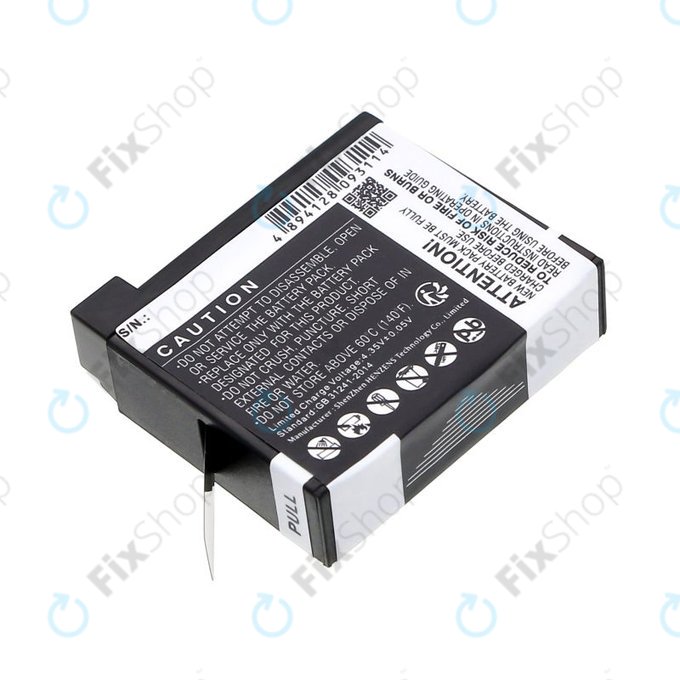 Bateria do GoPro Hero 4, 1160mAh, Li-Ion, 3.8V, AHDBT-401, HQ