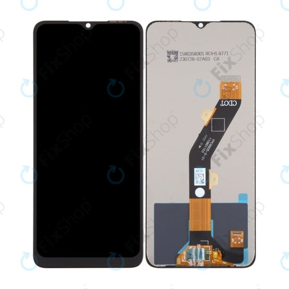 Wyświetlacz do Infinix Smart 7 HD, X6516, Ekran dotykowy bez ramki, TFT