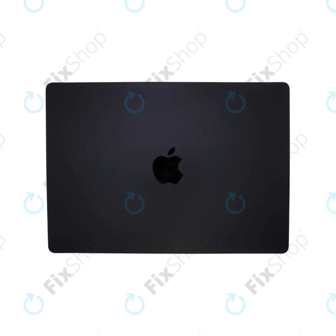 Wyświetlacz LCD do MacBook Pro 14", A3112, A3185 (2024), z przednim szkłem i pokrywą, Nano-Texture, Space Black, 661-41795, Genuine Apple