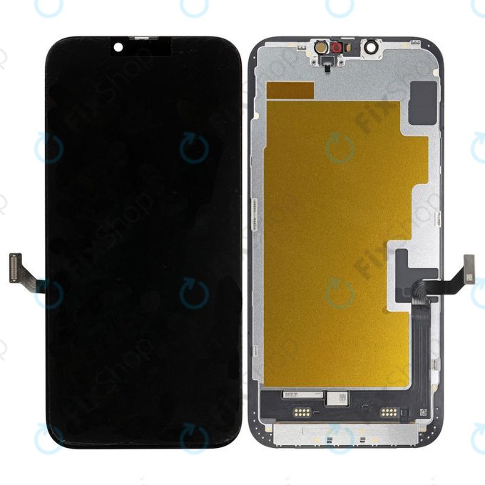 Wyświetlacz Soft OLED dla iPhone 14 Plus, Ekran dotykowy z ramką, DIAGNOSTIC