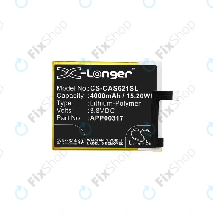 Bateria do Caterpillar S62 Pro, APP00317, 4000mAh, HQ