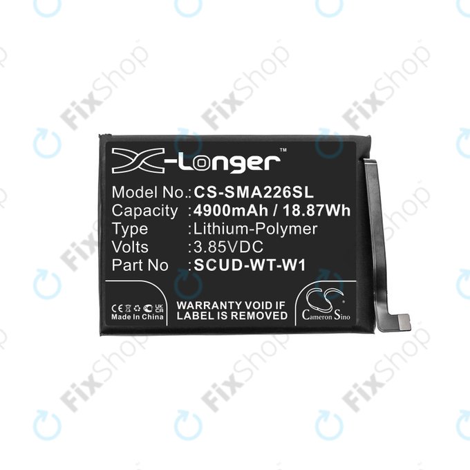 Bateria dla Samsung A22 5G A226B, 4900mAh, Li-Pol, 3.85 V, SCUD-WT-W1, HQ