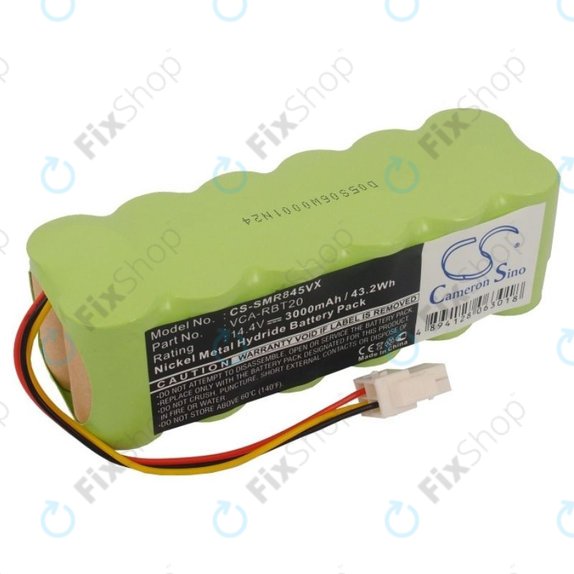 Bateria do Samsung Navibot SR8840, SR8895, VCR8845, VCA-RBT20, Ni-MH, 14,4V 3000mAh, HQ