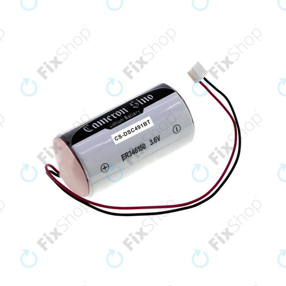 Bateria do DSC WT4911B, WT4911R Wireless Outdoor Siren, 14500mAh, Li-MnO2, 3.6V, ER34615M-T1, HQ