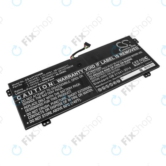 Ładowarka do Lenovo Yoga 720-13, 730-13, 6000mAh, Li-Pol, 7.68V, L16L4PB1, HQ