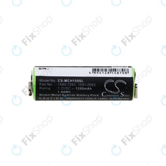 Bateria do Moser Chromini 1591, Ermila Bella 1590, 1200mAh, Ni-MH, 1.2V, 1590-7291, HQ