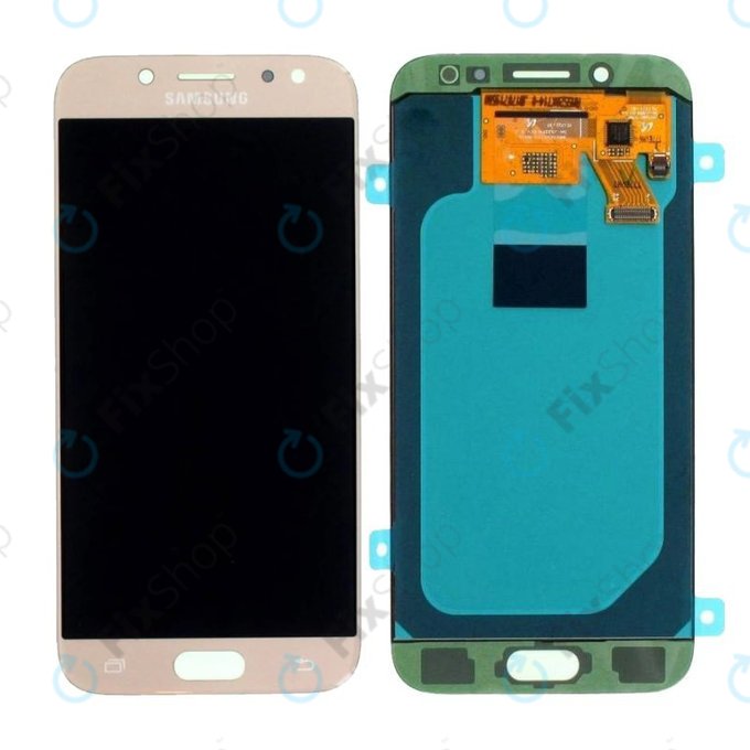 Wyświetlacz z ekranem dotykowym do Samsung J5 J530F (2017), GH97-20738C, GH97-20880C, Złoty, Gold, Genuine Service Pack