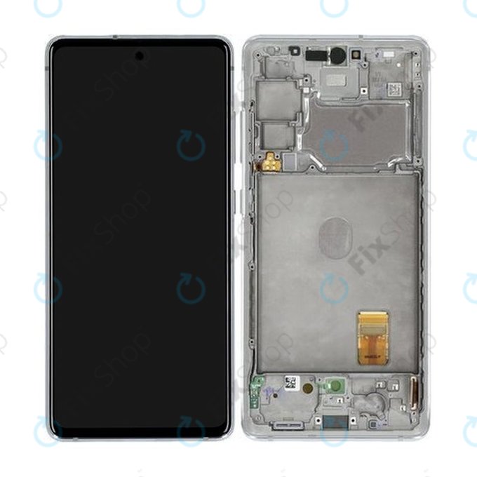 Wyświetlacz do Samsung S20 FE 5G G781B, Ekran dotykowy z ramką, GH82-24214B, GH82-24215B, GH82-24215B, GH82-31320B, Cloud White, Genuine Service Pack