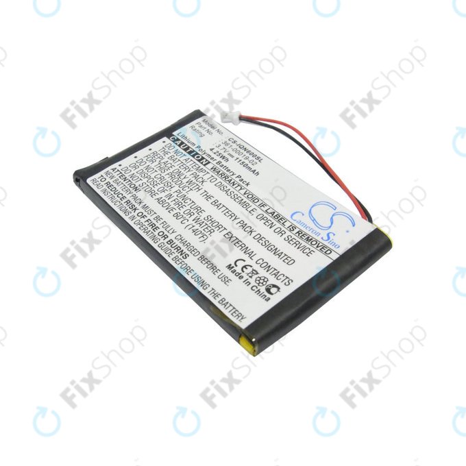Bateria do Garmin Nüvi 660, 660 FM, 1150mAh, Li-Pol, 3.7V, 361-00019-02, HQ