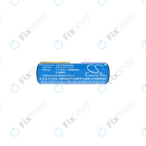 Bateria do Oral-B Genius X, Smart 6000, Philips Diamondclean, Easyclean, 800mAh, Li-Ion, 3.7V, 4235 010 13068, HQ