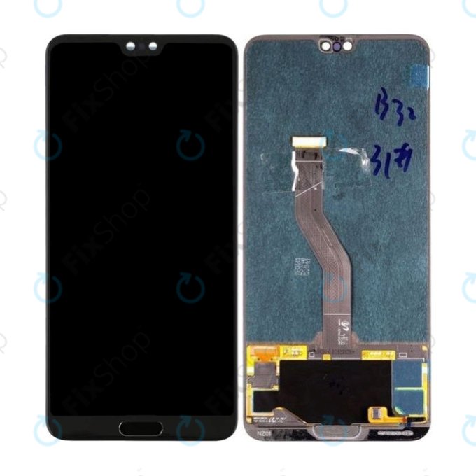 Wyświetlacz i przyciskiem Home do Huawei P20 Pro, Ekran dotykowy bez ramki, TFT
