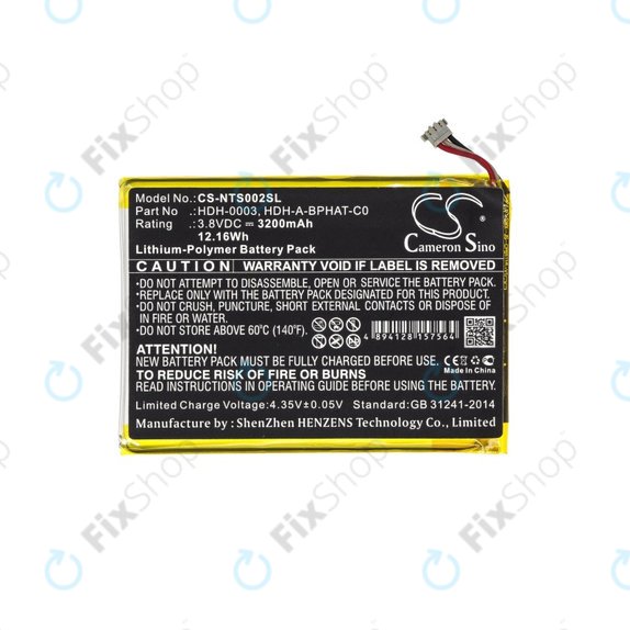 Bateria dla Nintendo Switch Lite, 3200mAh, Li-Pol, 3.8 V, HDH-A-BPHAT-C0, HQ