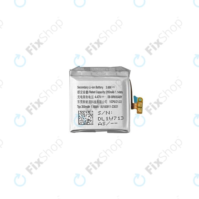 Bateria do Samsung Watch 6 40mm R930, R935, Watch 7 40mm L300, L305, GH43-05156A, EB-BR935ABY, 300mAh, Genuine Service Pack