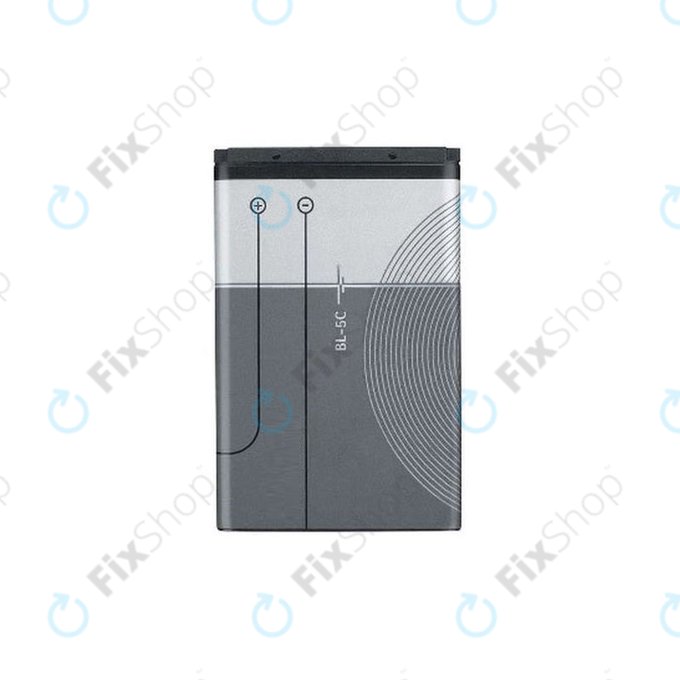 Bateria do Nokia C2-01, C2-05, C1-01, BL-5C, 1020mAh