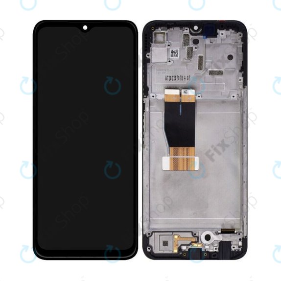 Wyświetlacz do T-Mobile T-Phone 5G REVVL 6 Pro, Ekran dotykowy z ramką, TFT