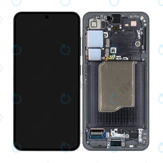 Wyświetlacz do Samsung Galaxy S25, Ekran dotykowy z ramką, Blueblack, GH82-36329E, Genuine Service Pack
