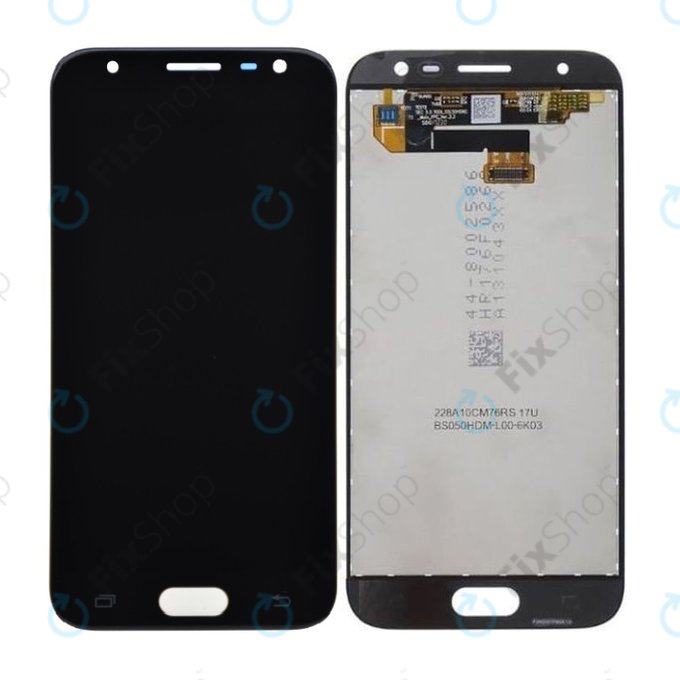 Wyświetlacz OLED do Samsung J3 J330F (2017), Ekran dotykowy bez ramki, Czarny, Black