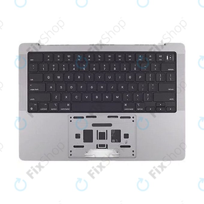 Górna rama klawiatury do MacBook Pro 14", A2442 (2021), A2779 (2023), z klawiaturą US i baterią, Space Gray, 661-21972, Genuine Apple