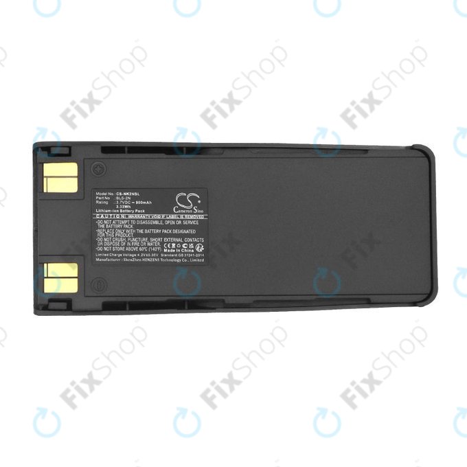 Bateria do Nokia 1260, 5120, 5110, 6210, 6310, 7100, 900mAh, Li-Ion, 3.7V, BLS-2N, HQ