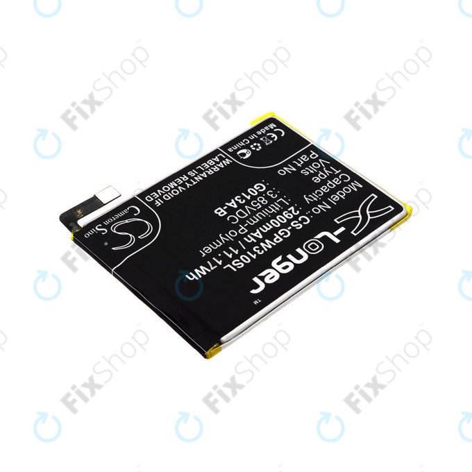 Bateria dla Google Pixel 3, 2900mAh, Li-Pol, 3.85 V, G013A-B, HQ