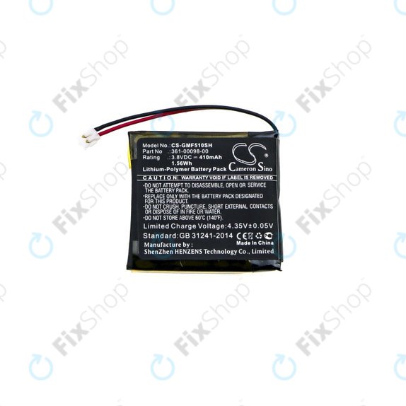 Bateria do Garmin Fenix 5X, 5X Running, 361-00098-00, 410mAh, HQ