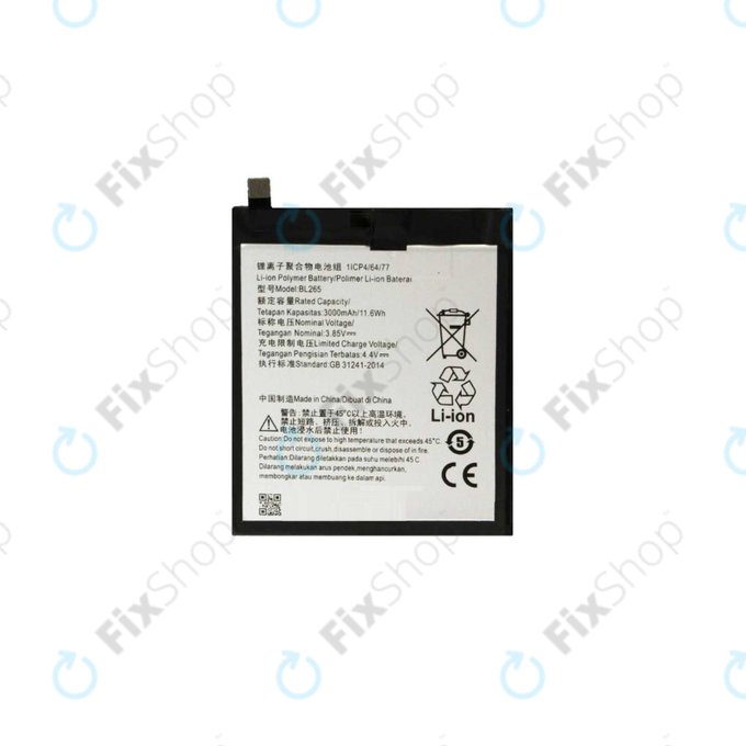 Bateria do Motorola Moto M XT1663, BL265, 3000mAh