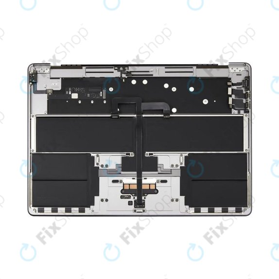 Górna rama klawiatury do MacBook Air 15", A3114 (2024), z klawiaturą US i baterią, Space Gray, 661-40266, Genuine Apple