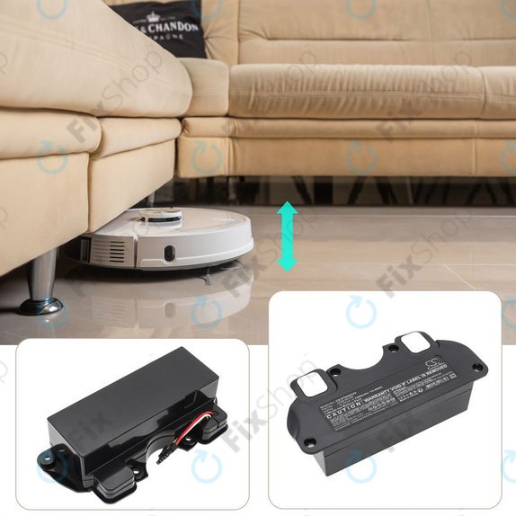 Bateria do ETA 4228 Navaggio Profi, 5200mAh, Li-Ion, 14.4V, 4228 00100, HQ