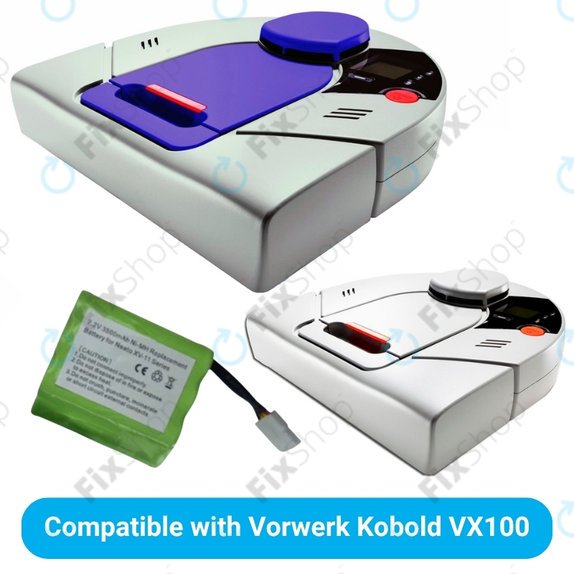 Bateria do Vorwerk VX100, 945-0006, Ni-MH, 7,2V 3500mAh