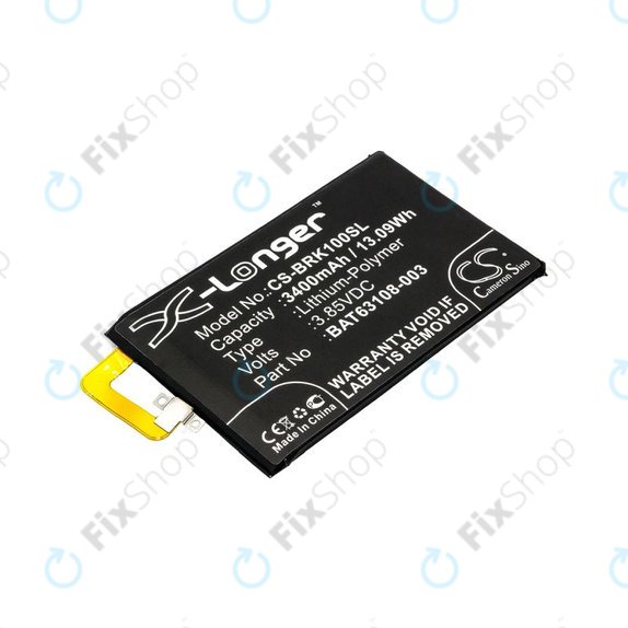 Bateria do Blackberry Keyone, 3400mAh, Li-Pol, 3.85V, BAT63108-003, HQ