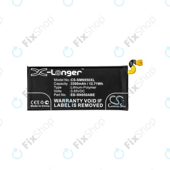 Bateria do Samsung Note 8 N950FD, EB-BN950ABE, 3300mAh, HQ