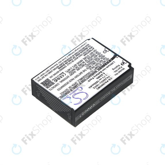 Bateria do Toshiba Camileo X200, X400, 1600mAh, Li-Ion, 3.7V, PA3985, HQ