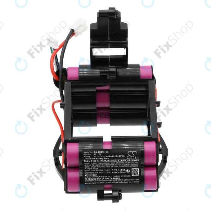 Bateria do Gorenje SVC-seria, 861789, Li-Ion, 18,0V 3000mAh, HQ