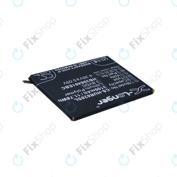 Bateria do Huawei Ascend Y6 2, Honor 5a, Huawei G7 Plus, 3100mAh, Li-Pol, 3.8V, HB396481EBC, HQ