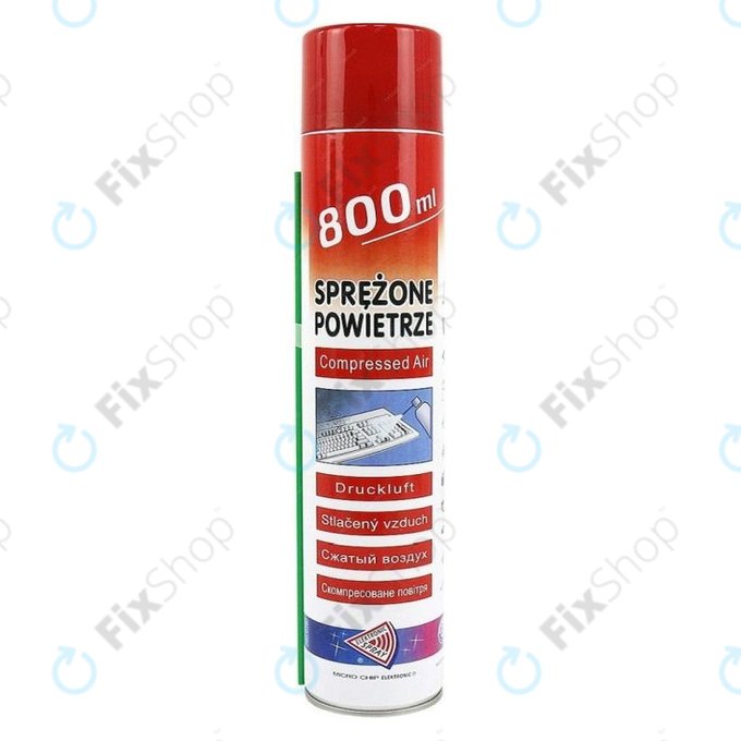 Sprezony odpylacz powietrza (Flammable), 800ml do Micro Chip Electronic