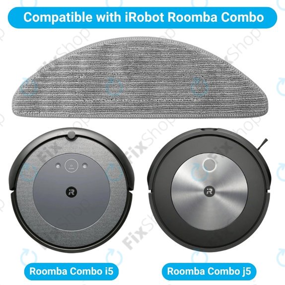 Ściereczka mopująca, 2 szt. do iRobot Roomba Combo i5, j5