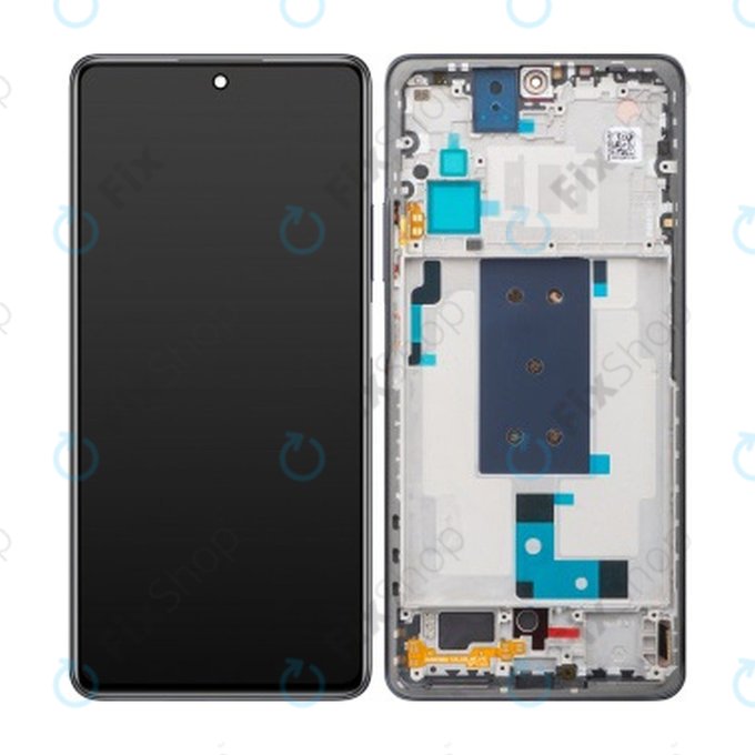 Wyświetlacz do Xiaomi 11T, 11T Pro, Ekran dotykowy z ramką, Moonlight White, TFT