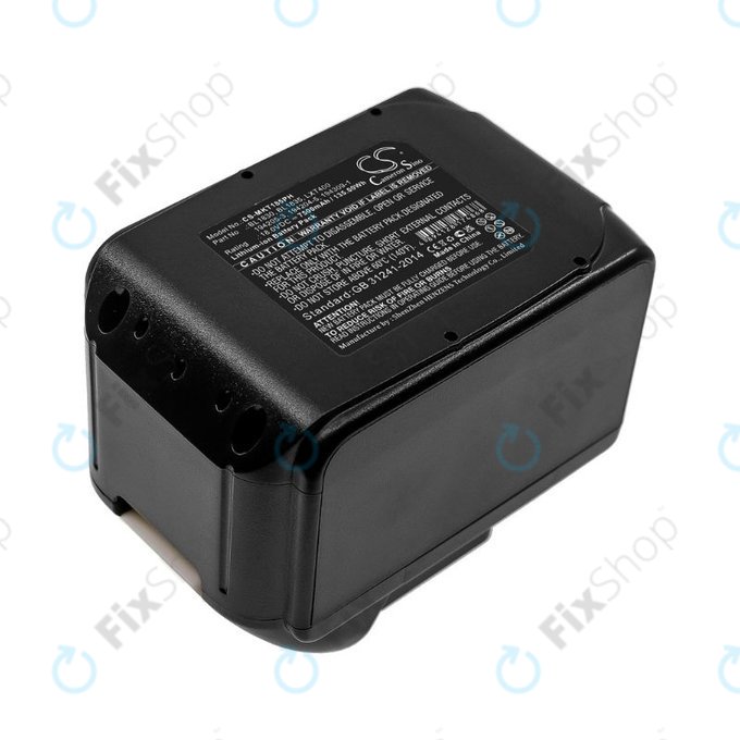 Bateria do Makita 18V, BL1830, BL1835, LXT400,194205-3, 194204-5, 194309-1, Li-Ion, 18.0V, 7500mAh, HQ