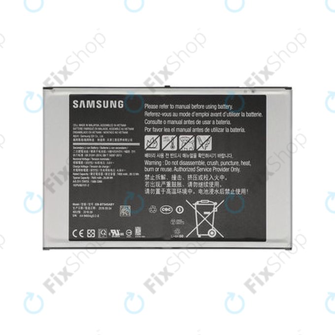 Bateria do Samsung Tab Active 4 Pro 5G T630 T636, EB-BT545ABY, GH43-04969B, GH43-04978B, 7600mAh, Genuine Service Pack