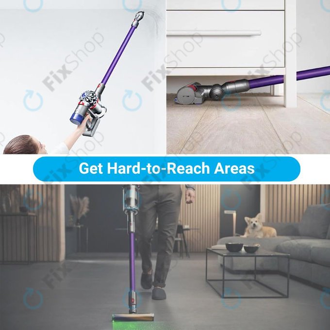 Rura ssąca do Dyson V-series, Outsize, Fioletowy, Purple